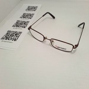 Y-SPORT matte brown FRAME Glasses